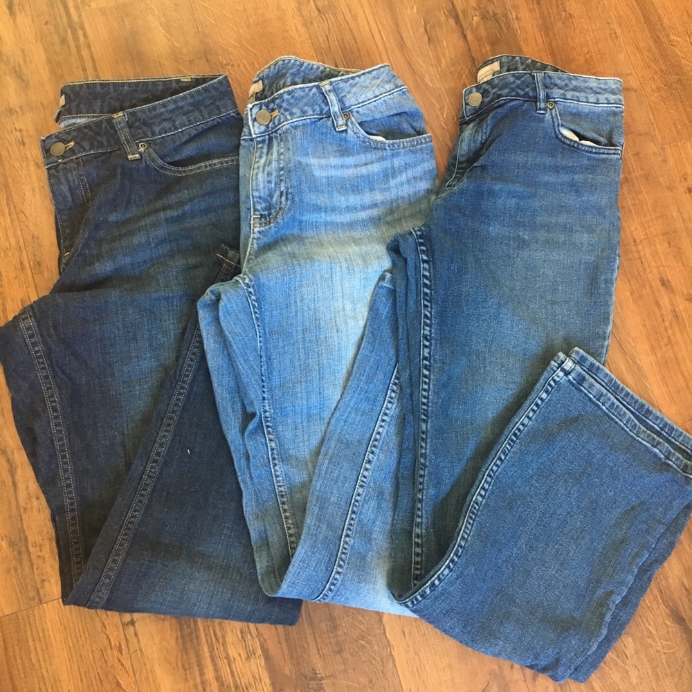 JJill bundle of 3 jeans